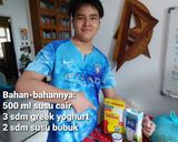 Foto langkah ke 1 dari resep Plain Yoghurt Homemade.