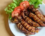 Foto langkah ke 4 dari resep Cumi Panggang Madu.