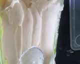 A picture of step 4 of Honey sweetened double Cream and cream cheese.