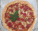 Foto langkah ke 5 dari resep Pizza Kimchi - gochujang.