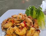 Foto langkah ke 7 dari resep Udang Cabe Garam.