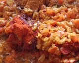 A picture of step 4 of Pav bhaji.