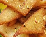 A picture of step 1 of Shahi tukda.