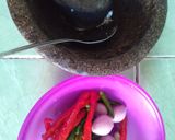 Foto langkah ke 2 dari resep Sambal Penyet (Teri Tempe).