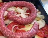 Foto del paso 4 de la receta: Butifarra al horno con patatas