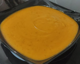 Foto del paso 7 de la receta: Crema de Calabacín al Yakiniku Con Tostas de Queso Gratinado