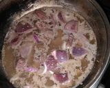 A picture of step 2 of Liver sauce.