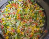 A picture of step 1 of Vegetable soup.