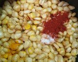 A picture of step 2 of Masala Corn Muffins.