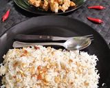 A picture of step 10 of Garlic rice.