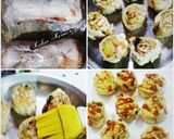 A picture of step 1 of Baked chicken bread pin wheel roll.