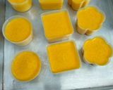 Foto langkah ke 3 dari resep (650) Mango Cheese Pudding / Puding Mangga Keju.