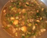 A picture of step 7 of Spring Onion Soup.
