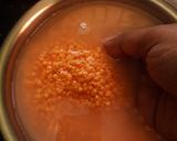 A picture of step 1 of Masoor daal fritters.