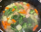 Hình bước làm 1 của món Canh soup nấu thịt gà