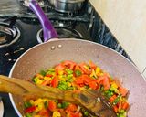 A picture of step 8 of Veg Macaroni.