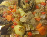Foto del paso 6 de la receta: Guiso de verduras con alcachofas y setas vegano