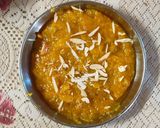 A picture of step 4 of Muskmelon Halwa.