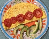Foto del paso 2 de la receta: Omelette de vegetales 🥕🥑🥬