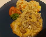 Gombás sertésszelet recept fázis 8 fotója