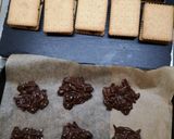 Foto langkah ke 4 dari resep Almond Cranberry Choco Cookies.