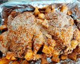 صورة لخطوة 1 من وصفة طريقة عمل دجاج مكمور بالسلفان مع رز اوزي اشي فاخر من الاخر