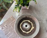 Foto langkah ke 7 dari resep Bolu Ketan Hitam Keju Lumer #628.