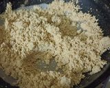 A picture of step 1 of Rajgira halwa.