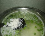 A picture of step 4 of Mutter paneer jeera rice.
