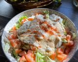 Gambar langkah 4 resipi Egg Salad with Roasted Sesame Sauce.
