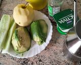 Foto del paso 1 de la receta: Sopa fría de pepino,aguacate y manzana