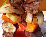 Foto del paso 4 de la receta: Brochetas de quijada de vaca