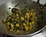 A picture of step 17 of Methi Aloo Ki Sabzi.