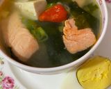 Foto langkah ke 3 dari resep Salmonn Miso Soupp~.