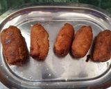 A picture of step 12 of Rice bread roll(leftover rice).