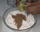 A picture of step 4 of Eggless Christmas Fruit Cake.