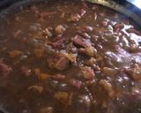 Foto del paso 5 de la receta: Huevos estrellados bañados en salsa verde con jamón