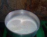 A picture of step 3 of Kesaria sabudana kheer.
