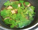 รูปขั้นตอนการทำที่ 5 ของ แกงจืดจิงจูฉ่ายใส่หมูสับ #กินผักรักสุขภาพ1