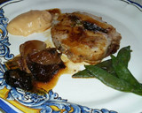 Foto del paso 8 de la receta: Lomo de cerdo relleno, con compota de cebollitas y hongos