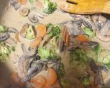 Foto del paso 3 de la receta: Espaguetis con verduras cremoso