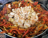 Foto del paso 8 de la receta: Camarones salteados con teriyaki y curry