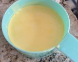 A picture of step 2 of Cassava rum cake 🍹.