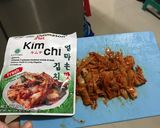 Foto langkah ke 2 dari resep Kimchi Jeon / Telur Dadar Kimchi ala korea.