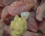A picture of step 1 of Crispy fried chicken.