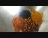 A picture of step 1 of Mutton achar gosht.