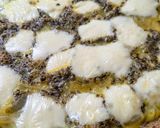 Foto del paso 7 de la receta: Tarta de cebolla, queso y orégano 🥧con masa de harinas de sorgo blanco e integral y de garbanzos 🥧