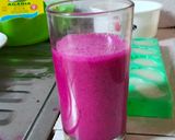 Foto langkah ke 9 dari resep Puding Merah Putih Leci saus Buah Naga.