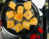 A picture of step 4 of Coconut Barfi.