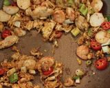 A picture of step 3 of Solaria-Style Fried Rice.